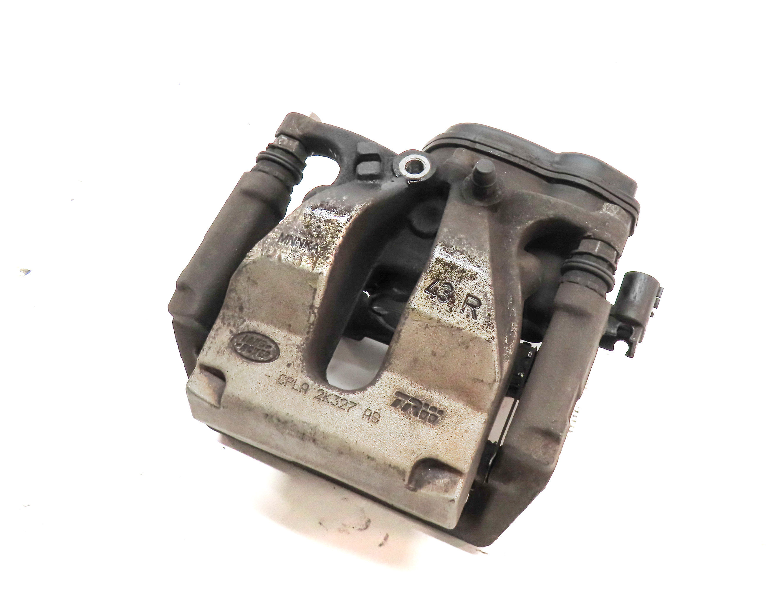 2013-2017 LAND RANGE ROVER (L405 L494) REAR RIGHT BRAKE CALIPER w/ ACTUATOR — exact item pictured